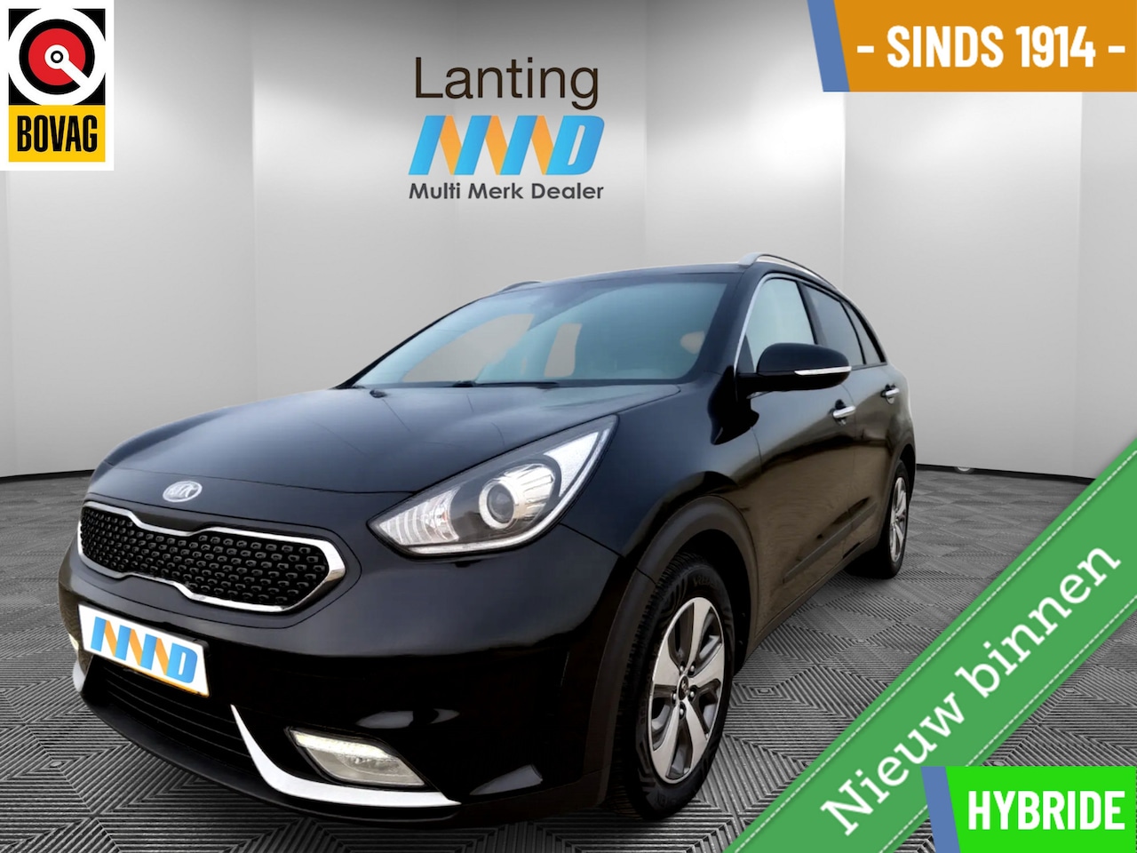 Kia Niro - 1.6 GDi Hybrid First Edition 1.6 GDi Hybrid First Edition - AutoWereld.nl