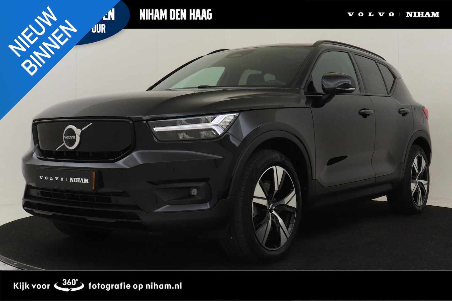 Volvo XC40 - RECHARGE P8 AWD R-DESIGN *VOL!* -PANO.DAK|HARMAN/KARDON|360°CAM|POWER-SEATS|LEDER|PRIVACY. - AutoWereld.nl