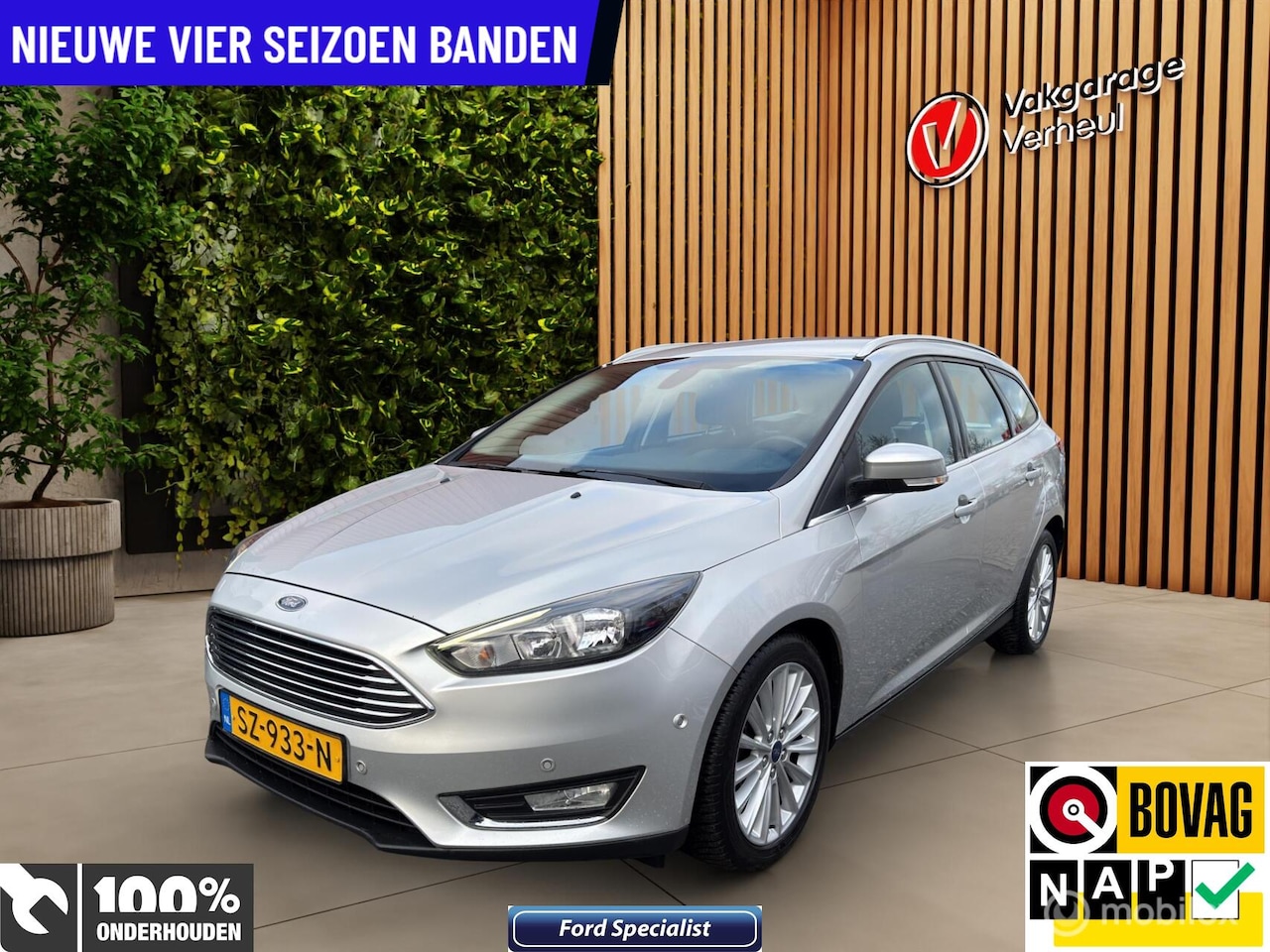 Ford Focus Wagon - 1.0 EcoB|Titanium Business|125Pk|Boekje|Nap - AutoWereld.nl