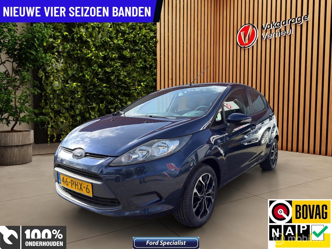Ford Fiesta - 1.25 Trend|82Pk|5Drs|Airco|Boekjes|Nap - AutoWereld.nl