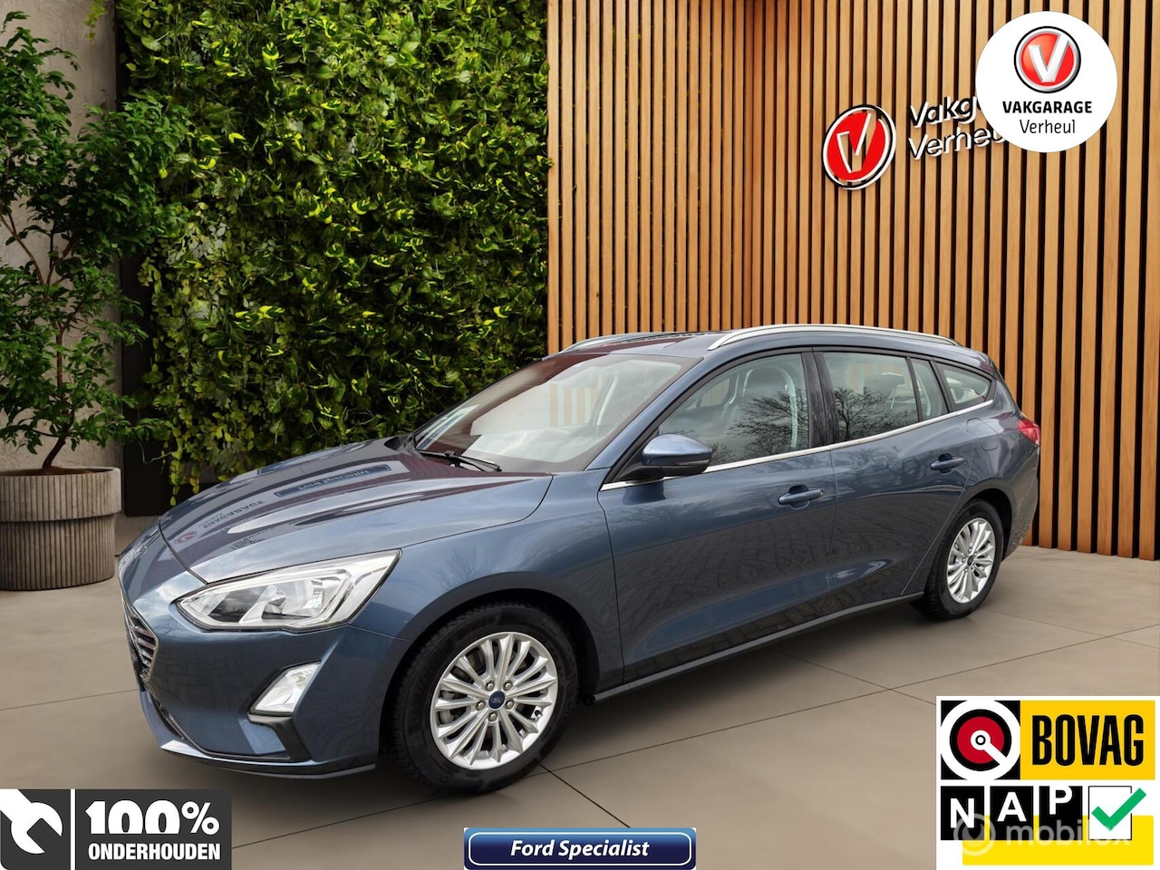 Ford Focus Wagon - 1.0 EcoBoost Titanium|125Pk|Autom|Navi|Nap - AutoWereld.nl