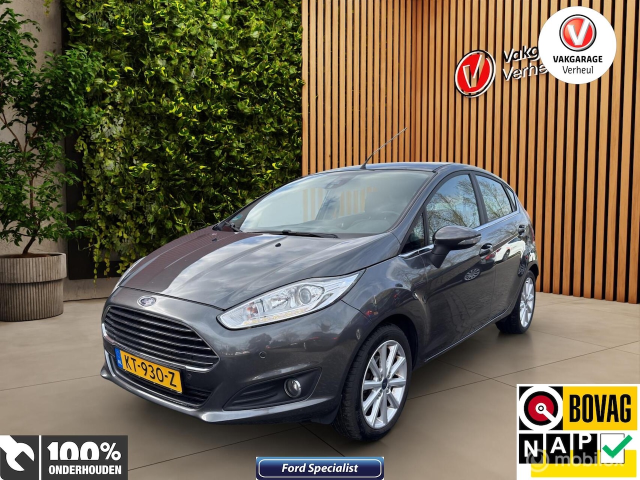 Ford Fiesta - 1.0 EcoB. Titanium|Navi|Clima|Cruise|Nap|Boekjes - AutoWereld.nl