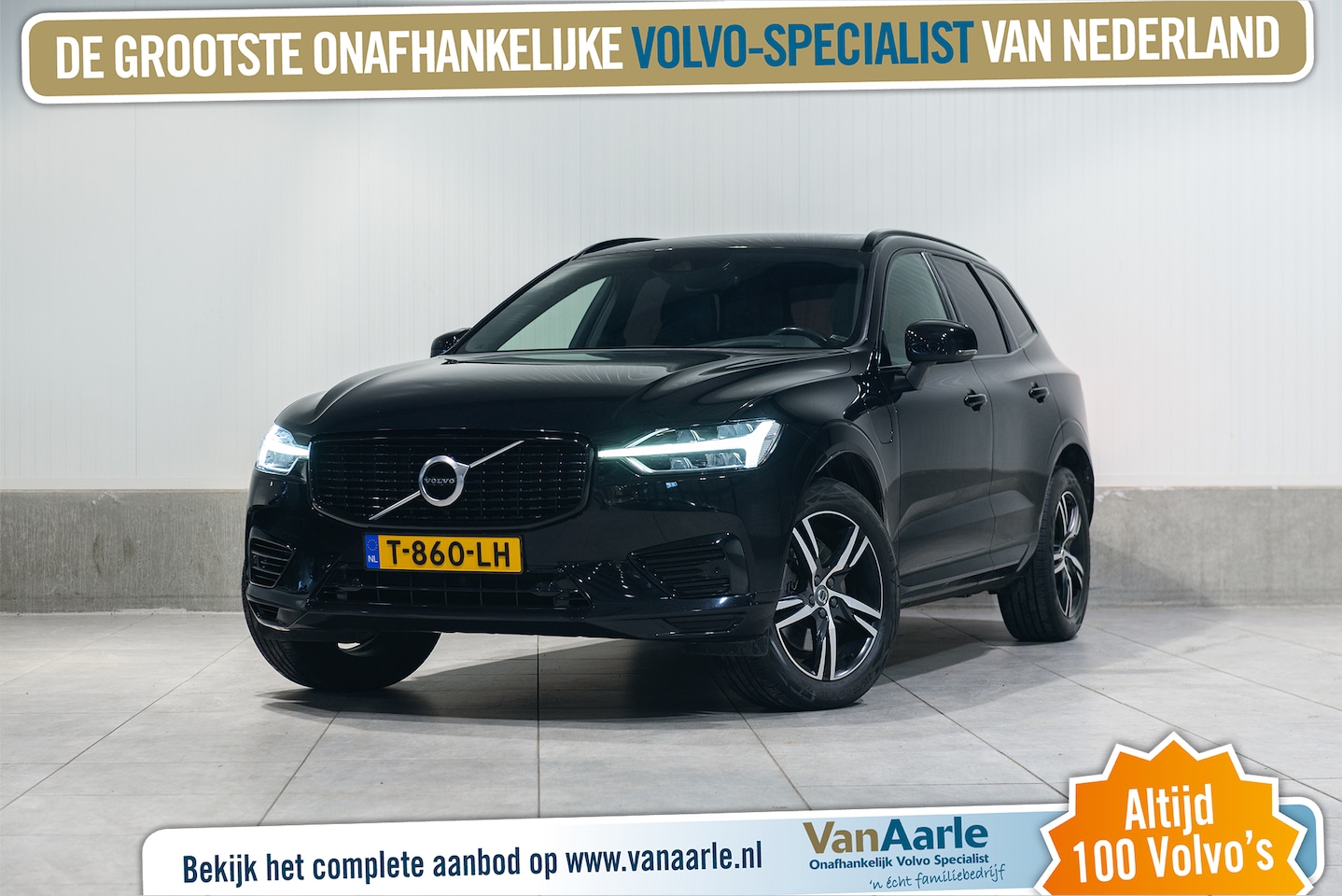 Volvo XC60 - T8 Aut. R-Design Leder Parkeercamera Stoelverwarming 390pk - AutoWereld.nl