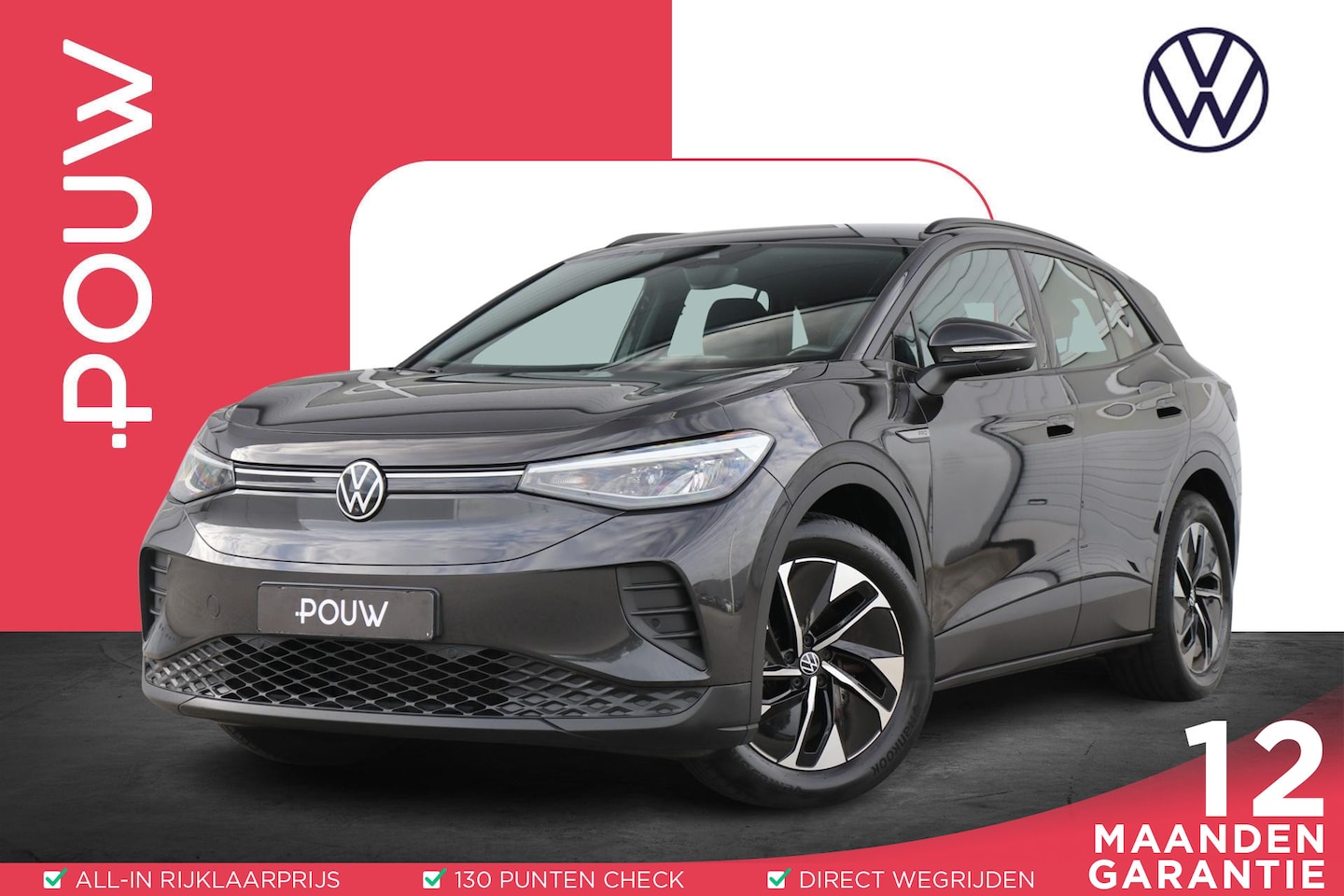 Volkswagen ID.4 - 204pk Pro 77 kWh | SoH 92% | Trekhaak | 360 Camera | Dodehoeksensor | Navigatie - AutoWereld.nl