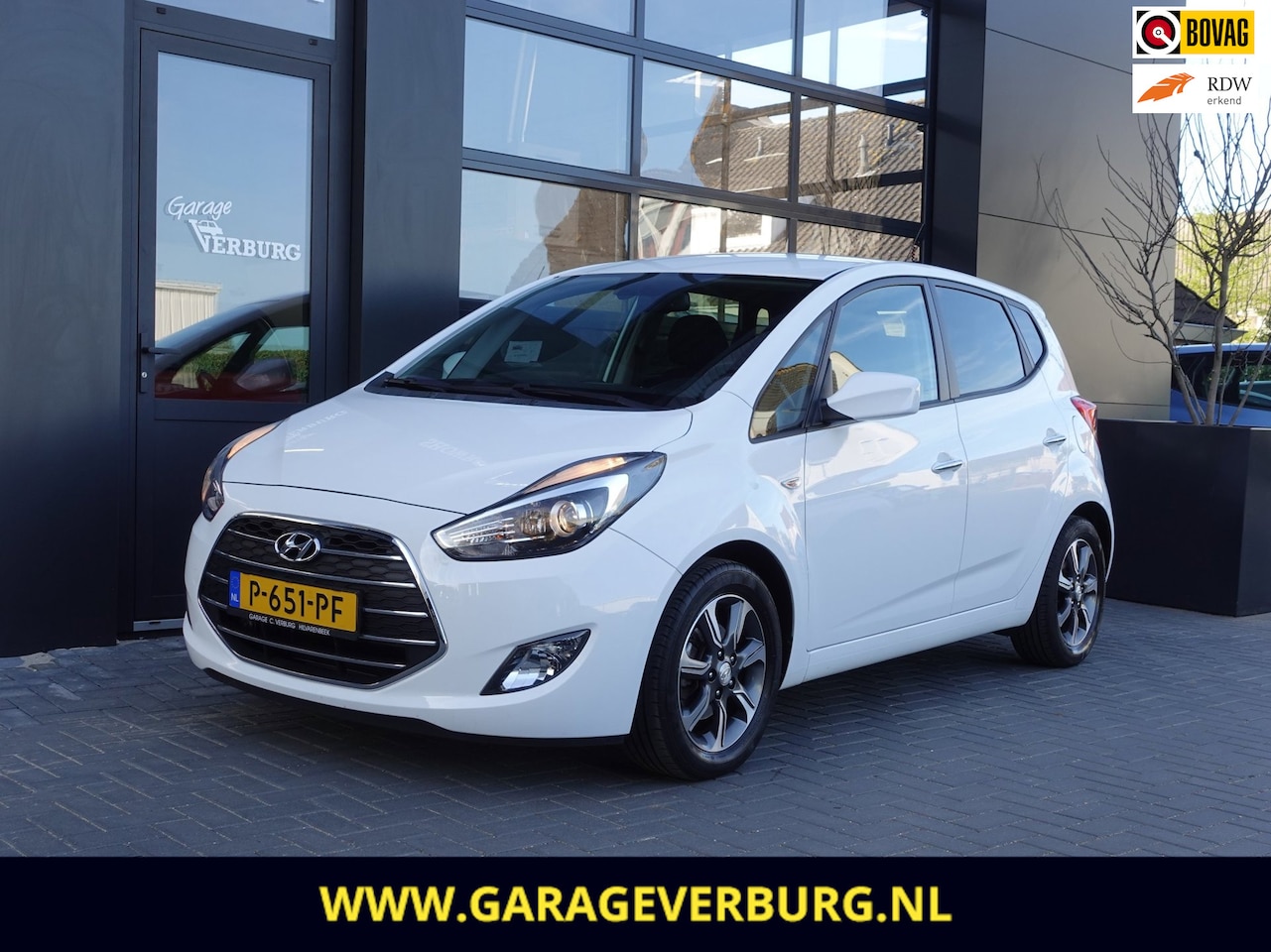 Hyundai ix20 - 1.6i Automaat Premium(Navi,Camera,Cruise,Stoel/stuurverwarming,PDC) -- 54.105 Km -- - AutoWereld.nl