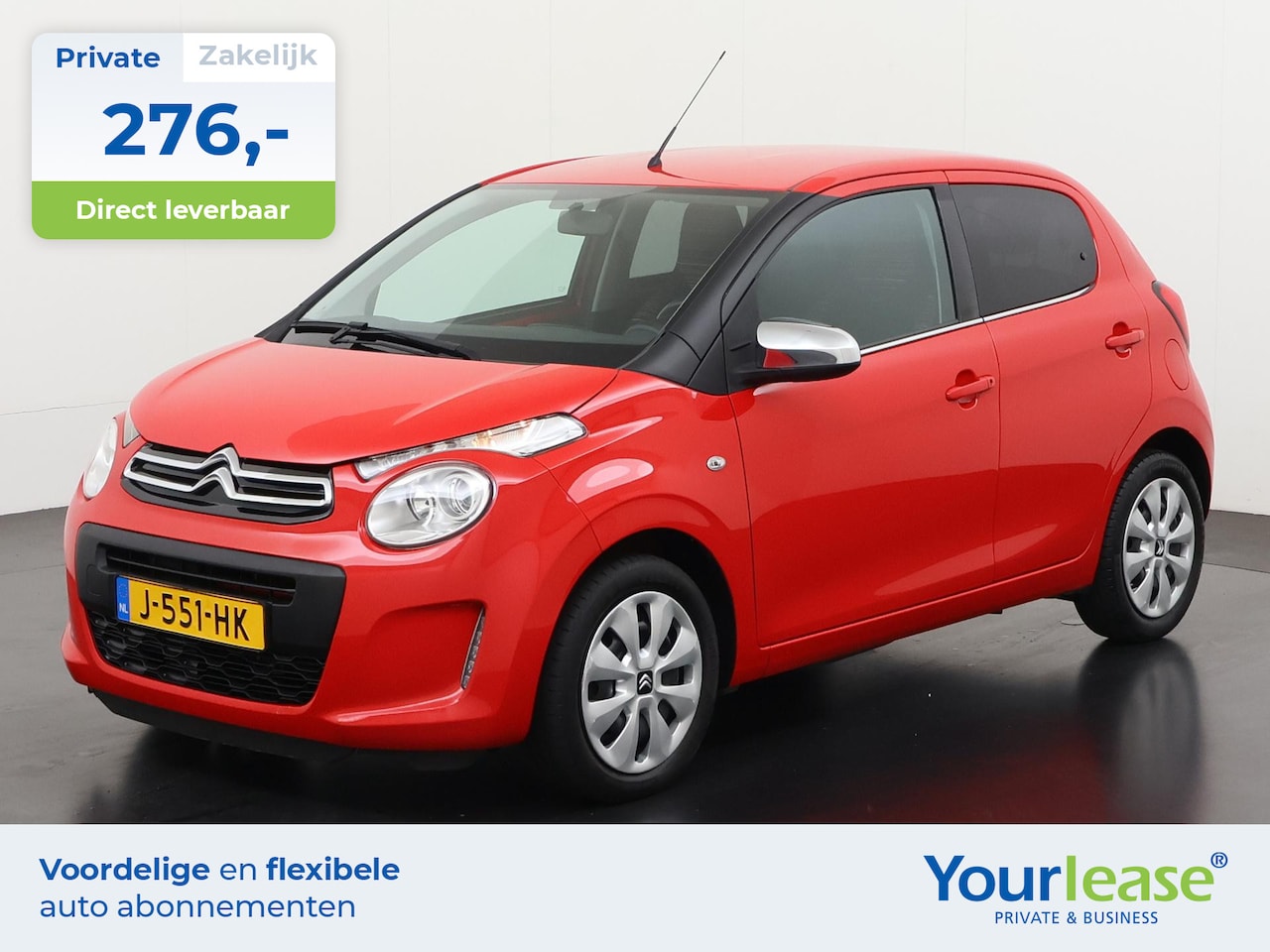 Citroën C1 - 1.0 VTi Feel | All-in 276,- Private Lease | Direct uit voorraad - AutoWereld.nl