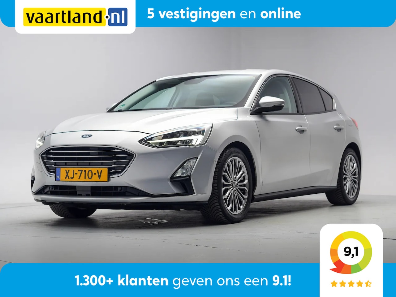 Ford Focus - 1.0 EcoBoost Titanium [ LED Adapt.cruise Camera ] - AutoWereld.nl