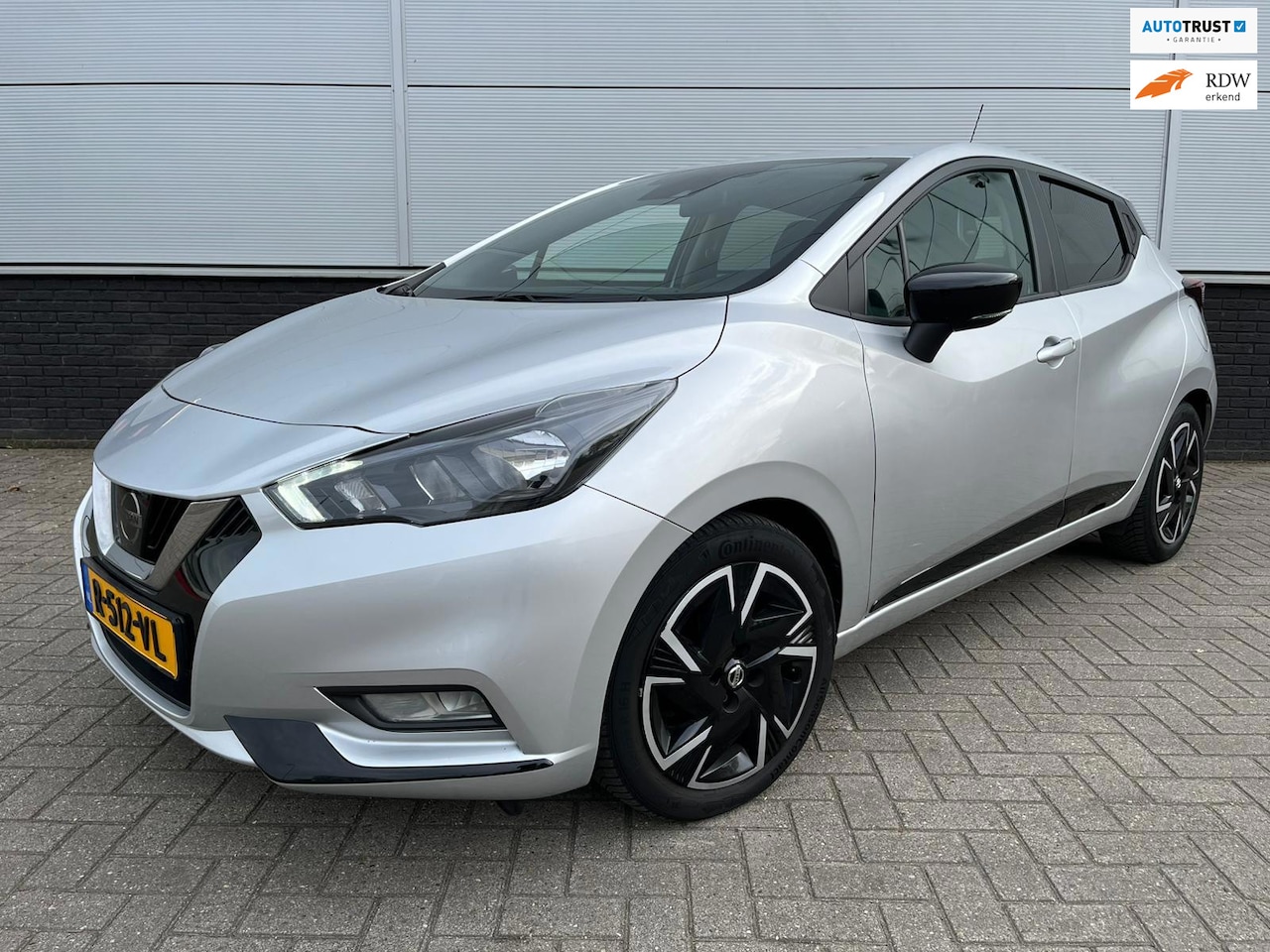 Nissan Micra - 1.0 IG-T N-Design 5drs Airco - cruise control - bluetooth - sensoren - isofix - NAP - AutoWereld.nl