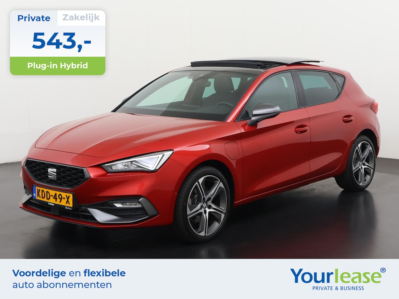 SEAT Leon - 1.4 TSI eHybrid PHEV FR | All-in 543,- Private Lease | Direct uit voorraad - AutoWereld.nl