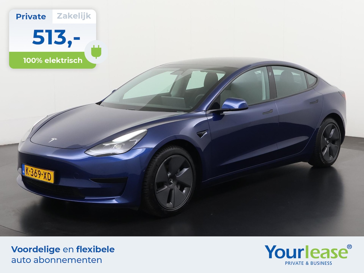 Tesla Model 3 - Standard RWD Plus 60 kWh | All-in 513,- Private Lease | Direct uit voorraad - AutoWereld.nl