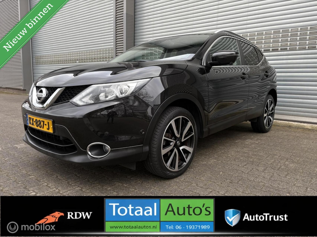 Nissan Qashqai - 1.6 Tekna*Pano*360CAM*NAVI*CRUISE*NL*STOELVW* - AutoWereld.nl