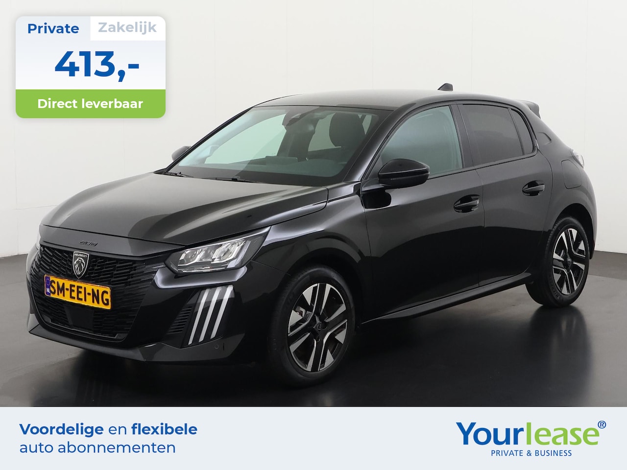 Peugeot 208 - 1.2 Hybrid 110 e-DCS6 Allure | All-in 413,- Private Lease | Direct uit voorraad - AutoWereld.nl