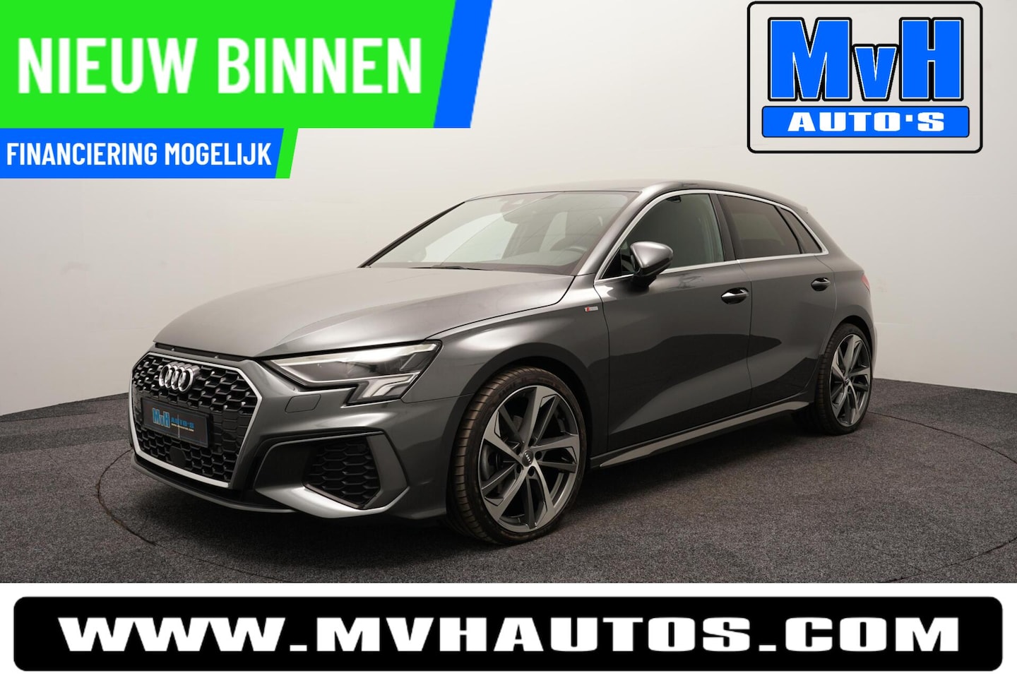 Audi A3 Sportback - 30 TFSI S-Line|MATRIX-LED|ACC|19INCH|NAP - AutoWereld.nl