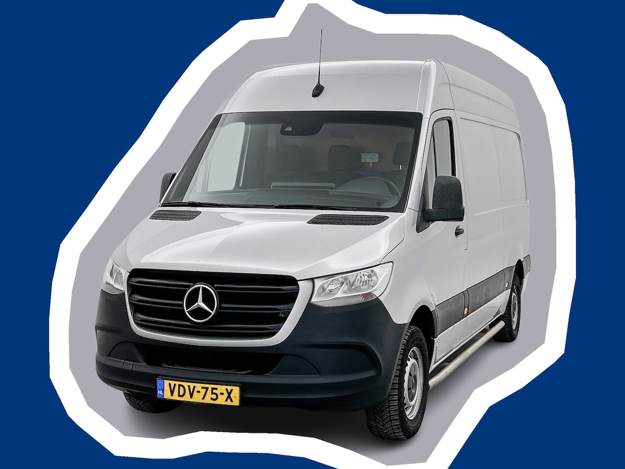 Mercedes-Benz Sprinter - 316 2.2 CDI L2H2 Automaat Inrichting Navigatie Geveerde stoel Cruise control Camera 220v o - AutoWereld.nl