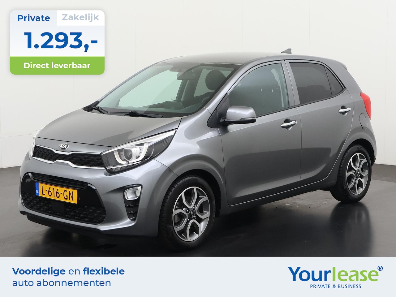 Kia Picanto - 1.0 DPi DynamicPlusLine | All-in 293,- Private Lease | Direct uit voorraad - AutoWereld.nl