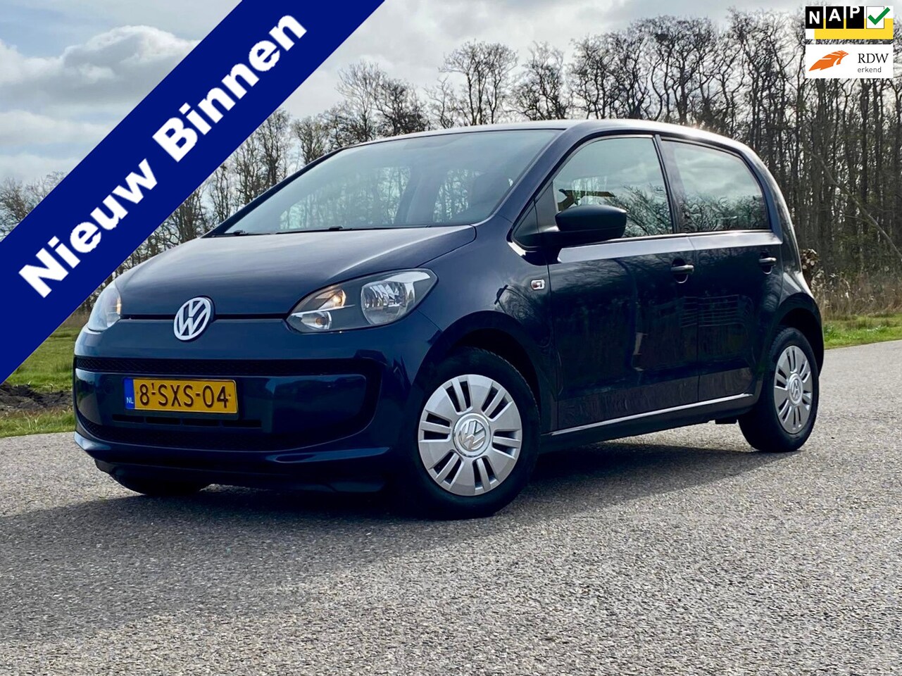 Volkswagen Up! - 1.0 take up! BlueMotion Airco Radio/CD 5Drs NAP Perfect Onderhouden Nieuwe APK - AutoWereld.nl