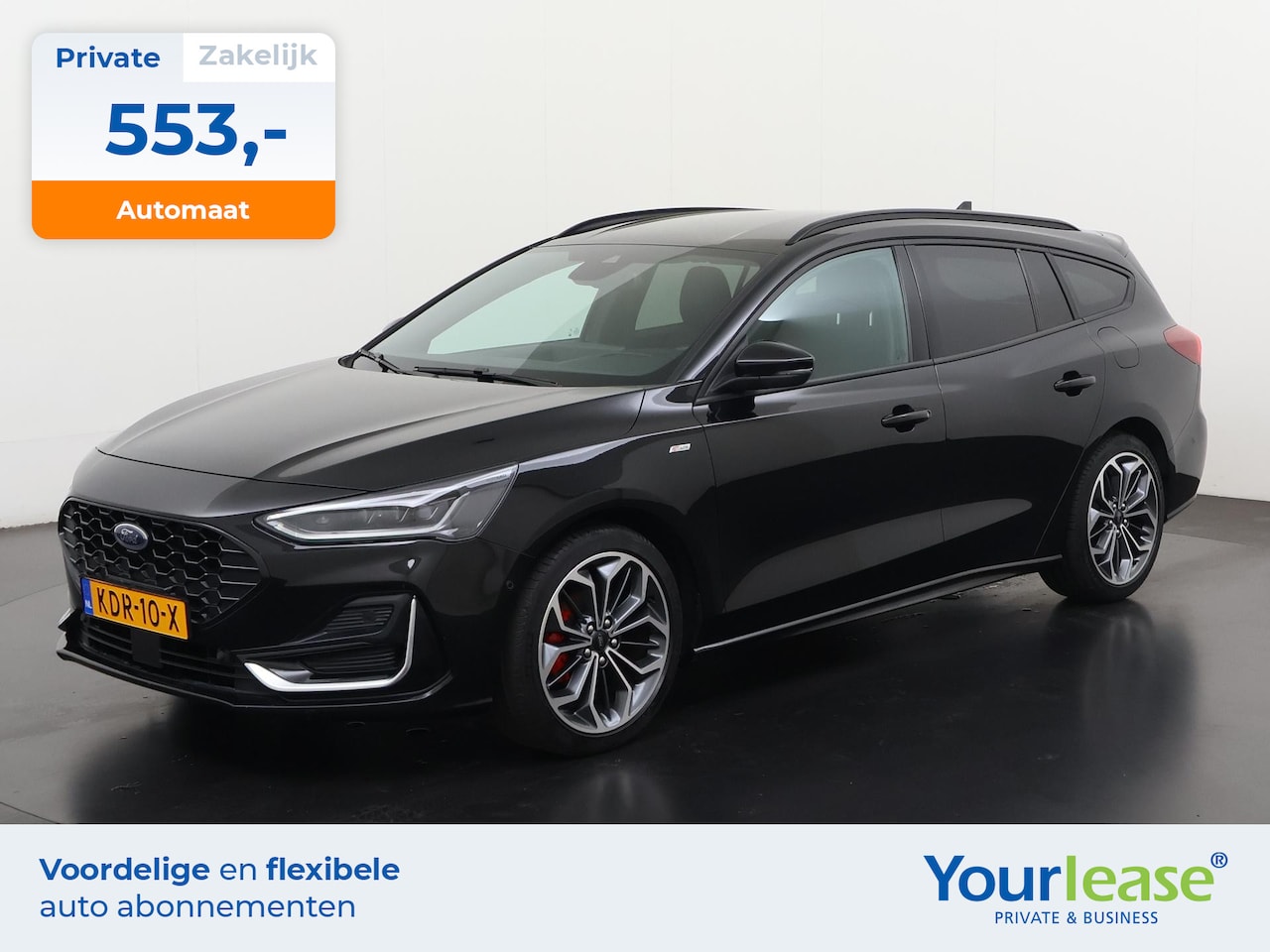 Ford Focus Wagon - 1.0 EcoBoost Hybrid ST Line Vignale | All-in 553,- Private Lease | Direct uit voorraad - AutoWereld.nl