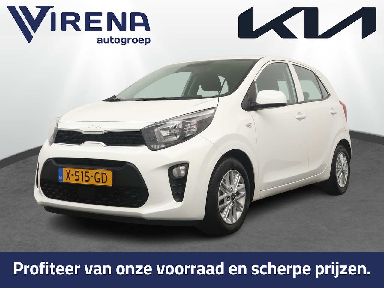 Kia Picanto - 1.0 DPi DynamicLine - Achteruitrij camera - Apple Carplay/Android Auto - Cruise control - - AutoWereld.nl