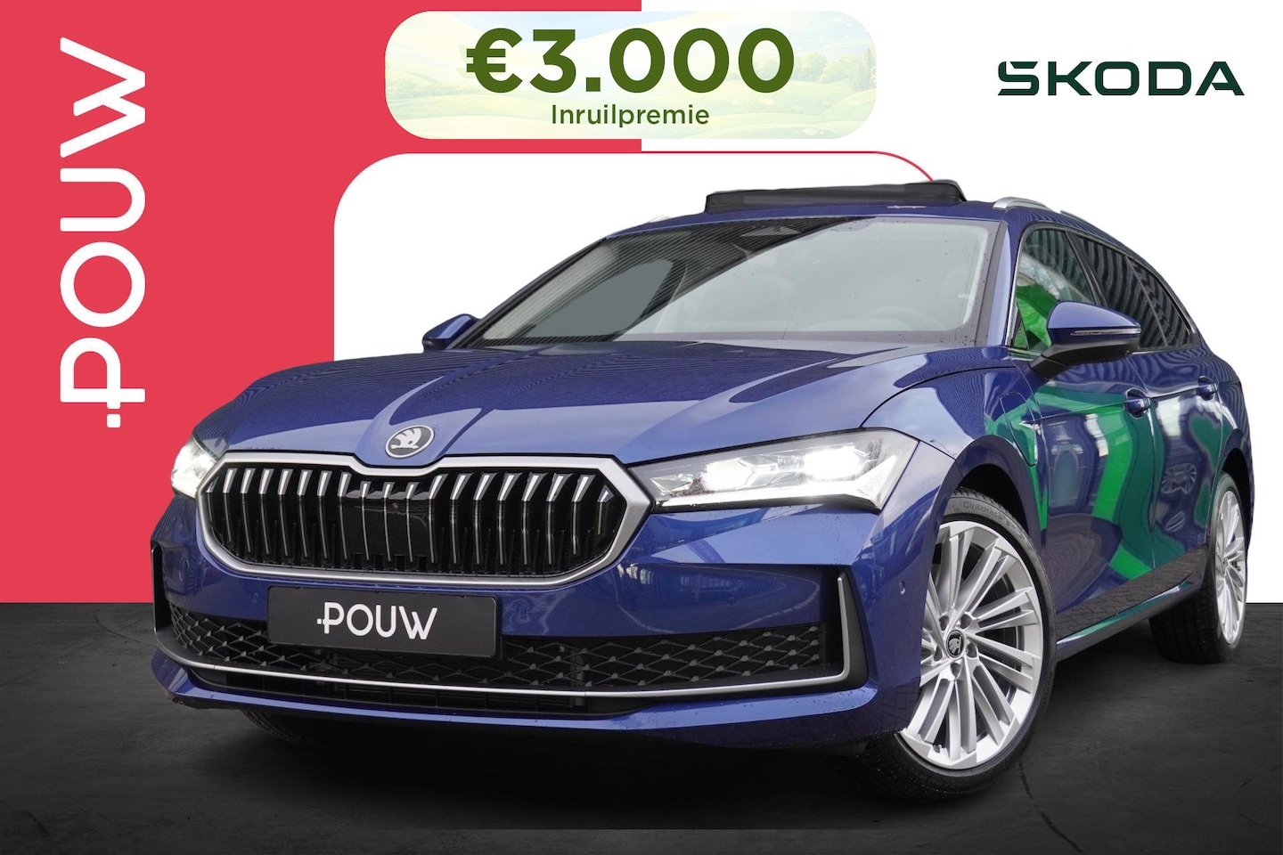 Skoda Superb Combi - 1.5 TSI 204pk PHEV Business Edition | Winter Pakket | 19" Velgen - AutoWereld.nl