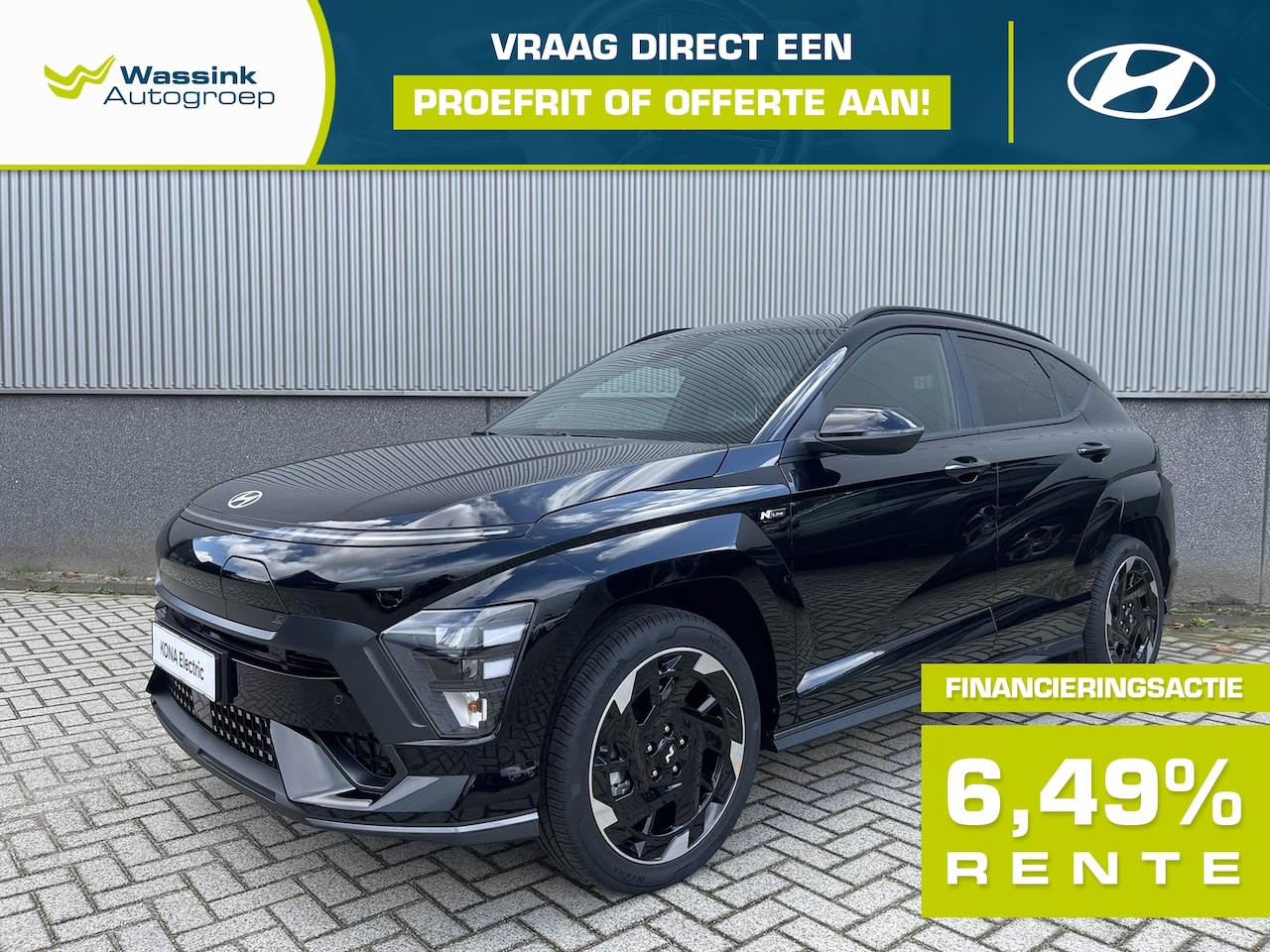 Hyundai Kona - 65,4 kWh 217pk N Line Edition - AutoWereld.nl