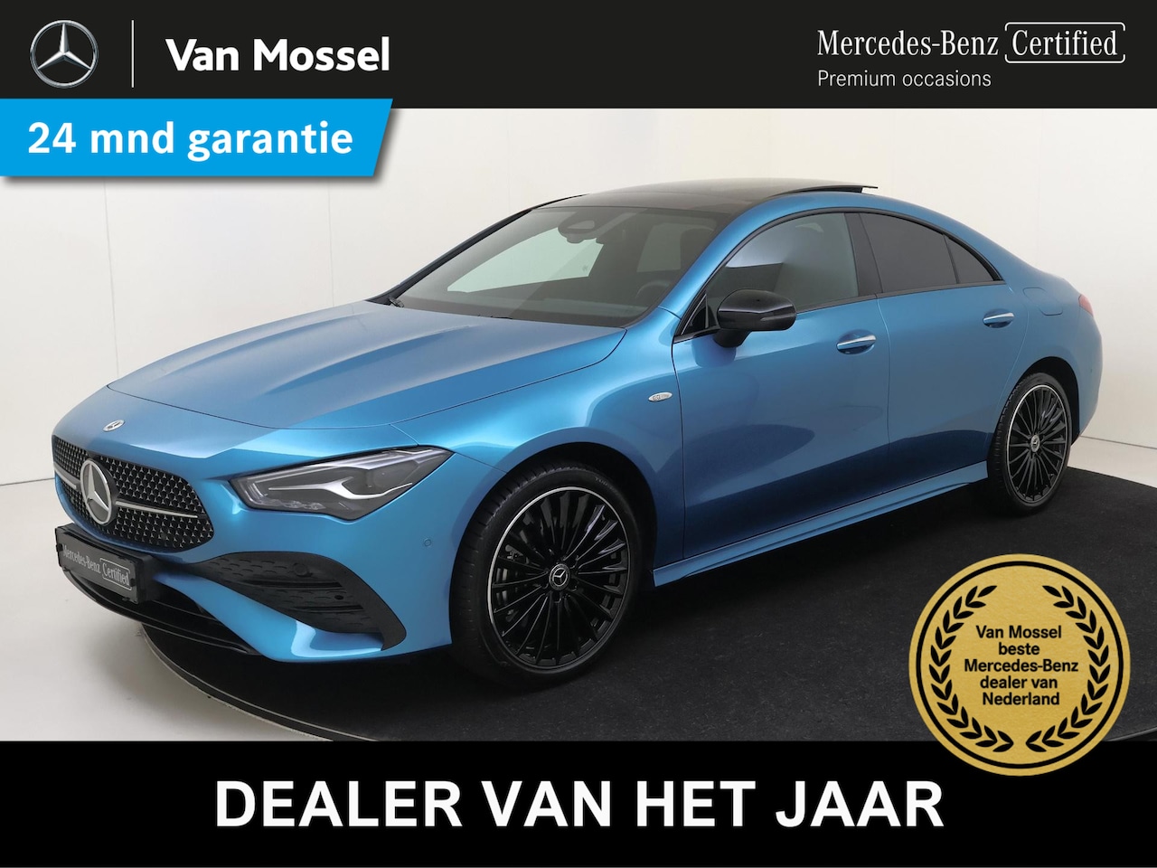 Mercedes-Benz CLA-Klasse - 250 e Star Edition AMG Line Panoramadak / Parkeercamera / Keyless / Elektr. trekhaak / Nig - AutoWereld.nl