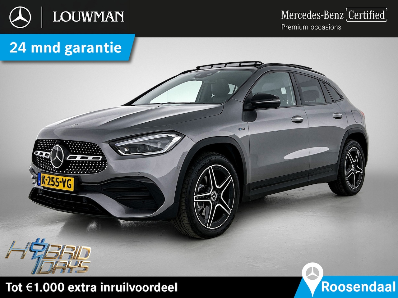 Mercedes-Benz GLA-Klasse - 250 e AMG Nightpakket | Panoramadak | Distronic | Memory | Alarm | Sfeerverlichting | Augm - AutoWereld.nl