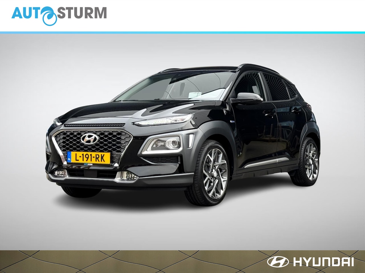 Hyundai Kona - 1.6 GDI HEV Premium Meest Luxe Uitvoering incl. Trekhaak! - AutoWereld.nl