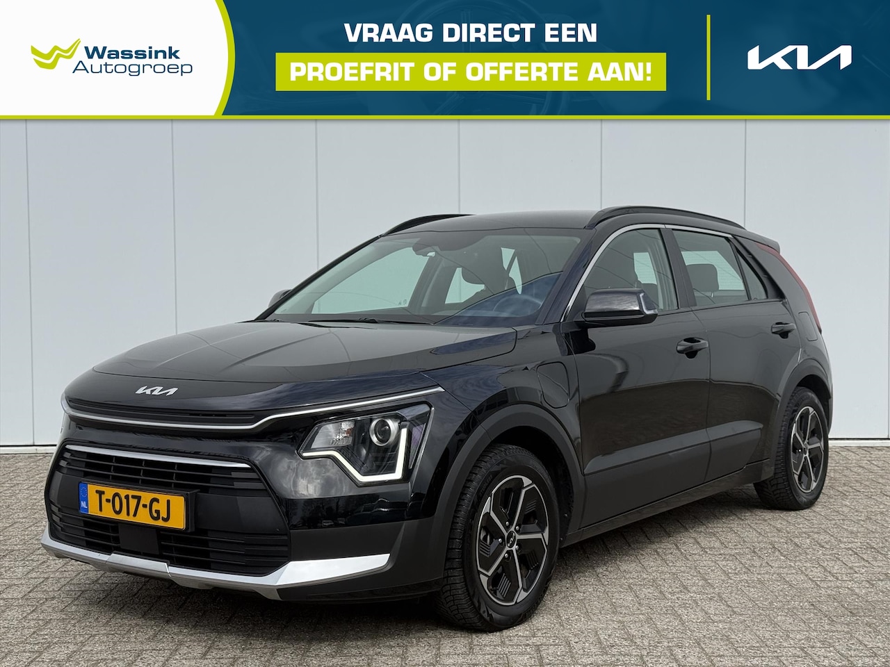 Kia Niro - 1.6 GDi Plug-in Hybrid 183pk DCT6 DynamicLine | Stoel -stuurverwarming | Camera | CarPlay - AutoWereld.nl
