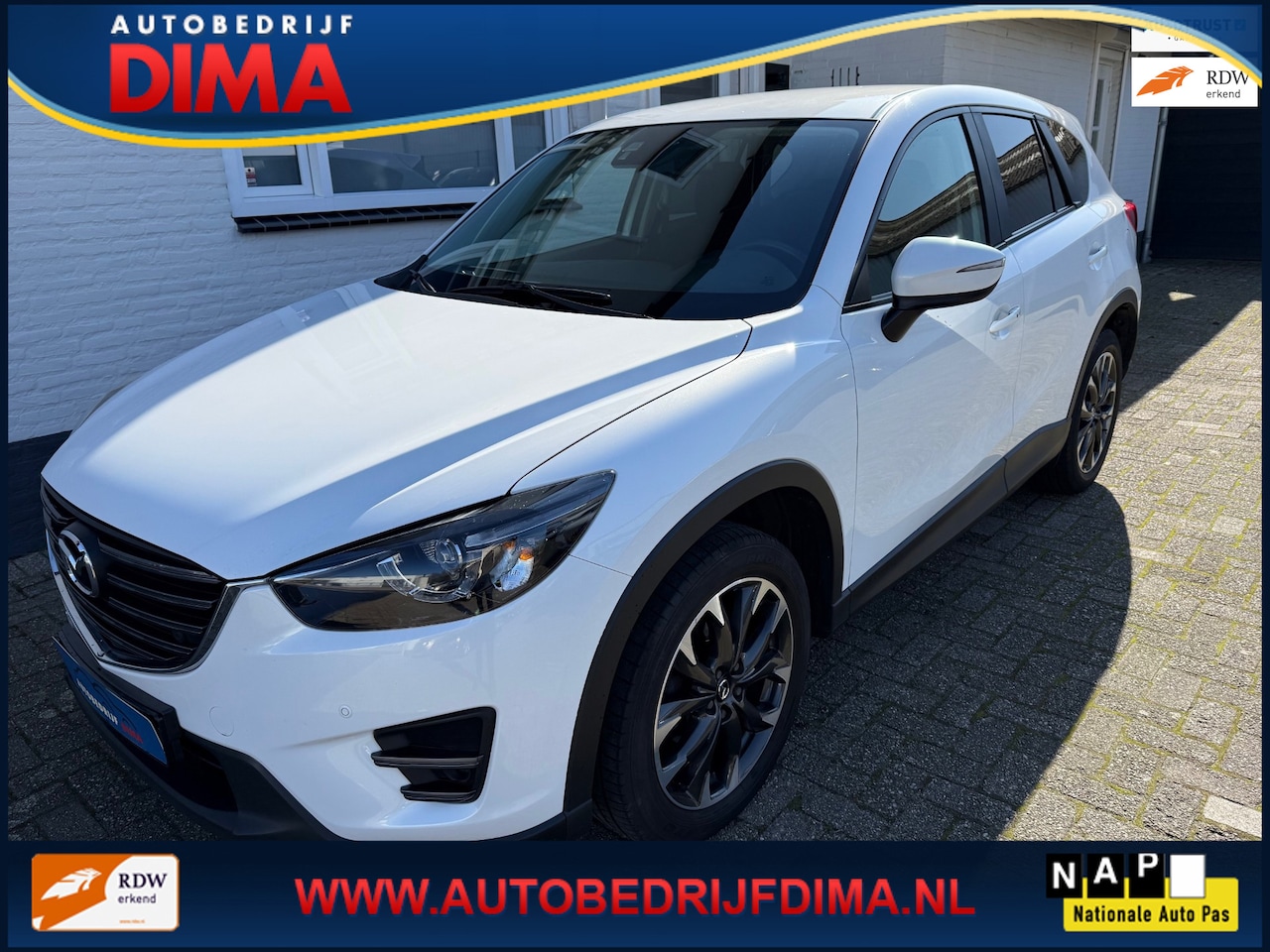 Mazda CX-5 - 2.0 SkyActiv-G 165 Skylease+ 2WD/ 1e Eigenaar/ Navi/ Camera/ LED/ Stoelverwarming/ ECC/ Cr - AutoWereld.nl