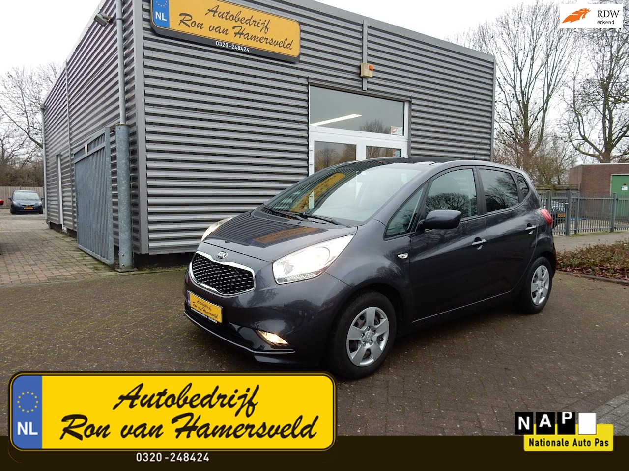 Kia Venga - 1.4 CVVT*NAVI*1/2LEDER*PANODAK*TREKHAAK* - AutoWereld.nl