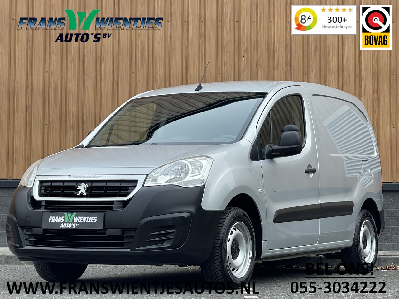 Peugeot Partner - 1.6 BlueHDi 75 L1 Premium | Marge | Apple Carplay | Dealer Onderhouden | Airconditioning | - AutoWereld.nl