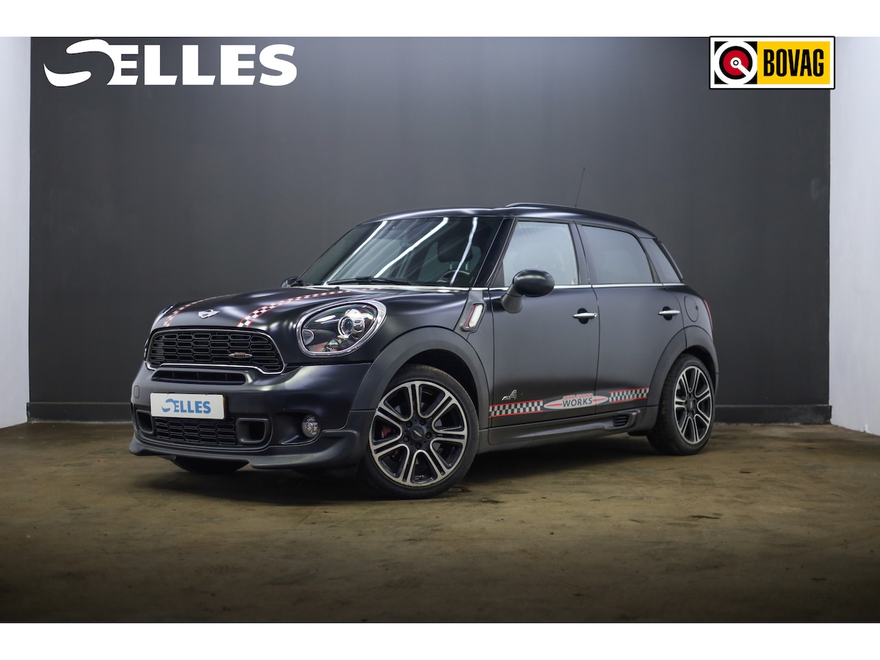 MINI Countryman - Mini 1.6 John Cooper Works ALL4 Chili | Airco | Climate Control | Stoelverwarming | Sport - AutoWereld.nl