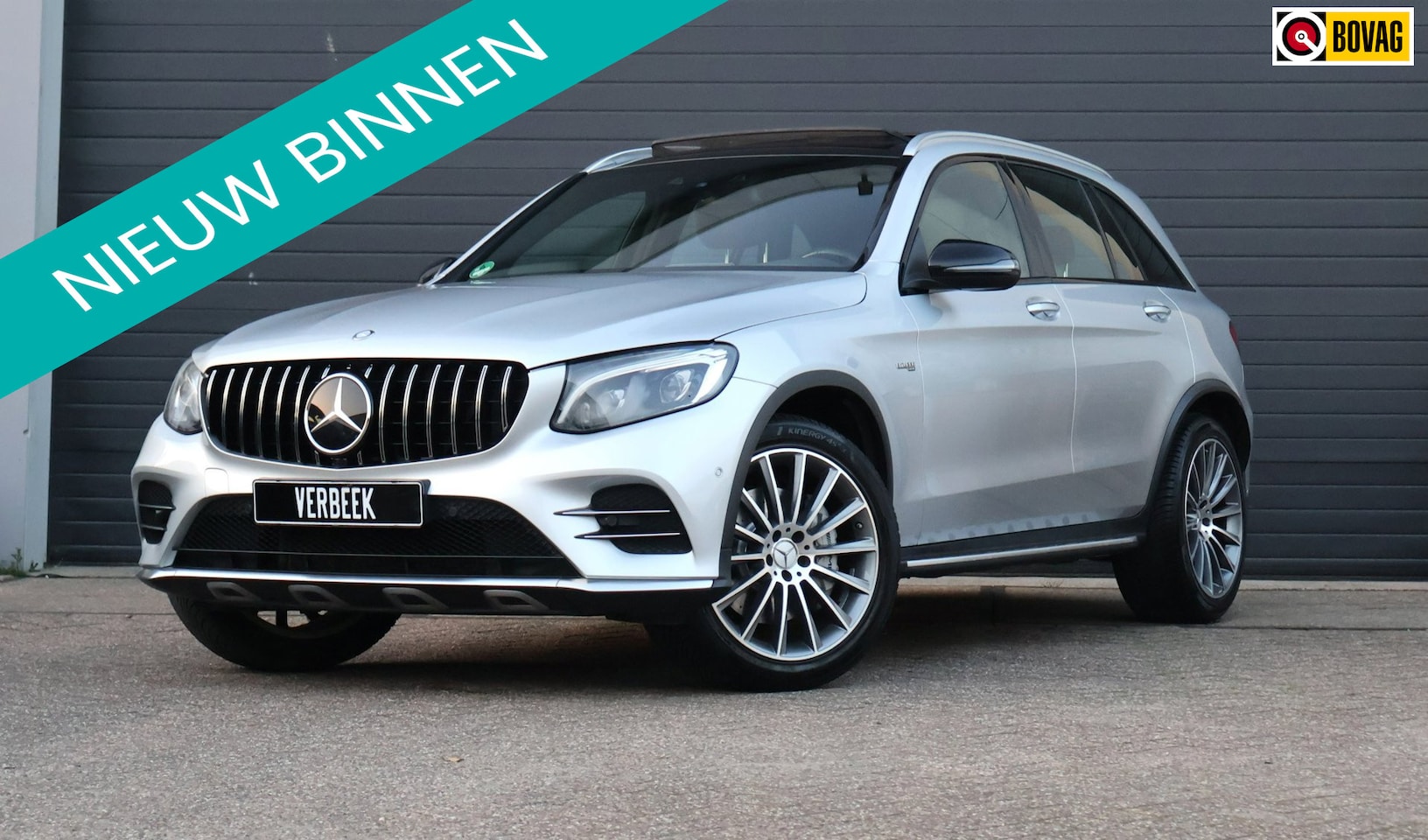 Mercedes-Benz GLC-klasse - AMG 43 4MATIC Pano/Memory/Lucht/Carbon/Leder - AutoWereld.nl