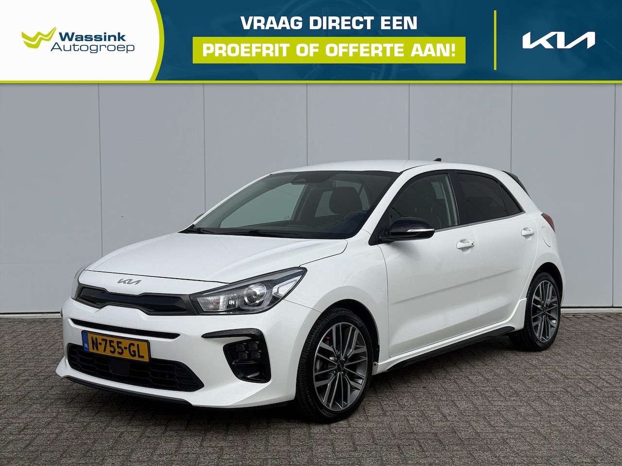 Kia Rio - 1.0 T-GDI MHEV EcoDynamics 100pk GT-Line | Navigatie | Stoel -stuurwielverwarming | Camera - AutoWereld.nl