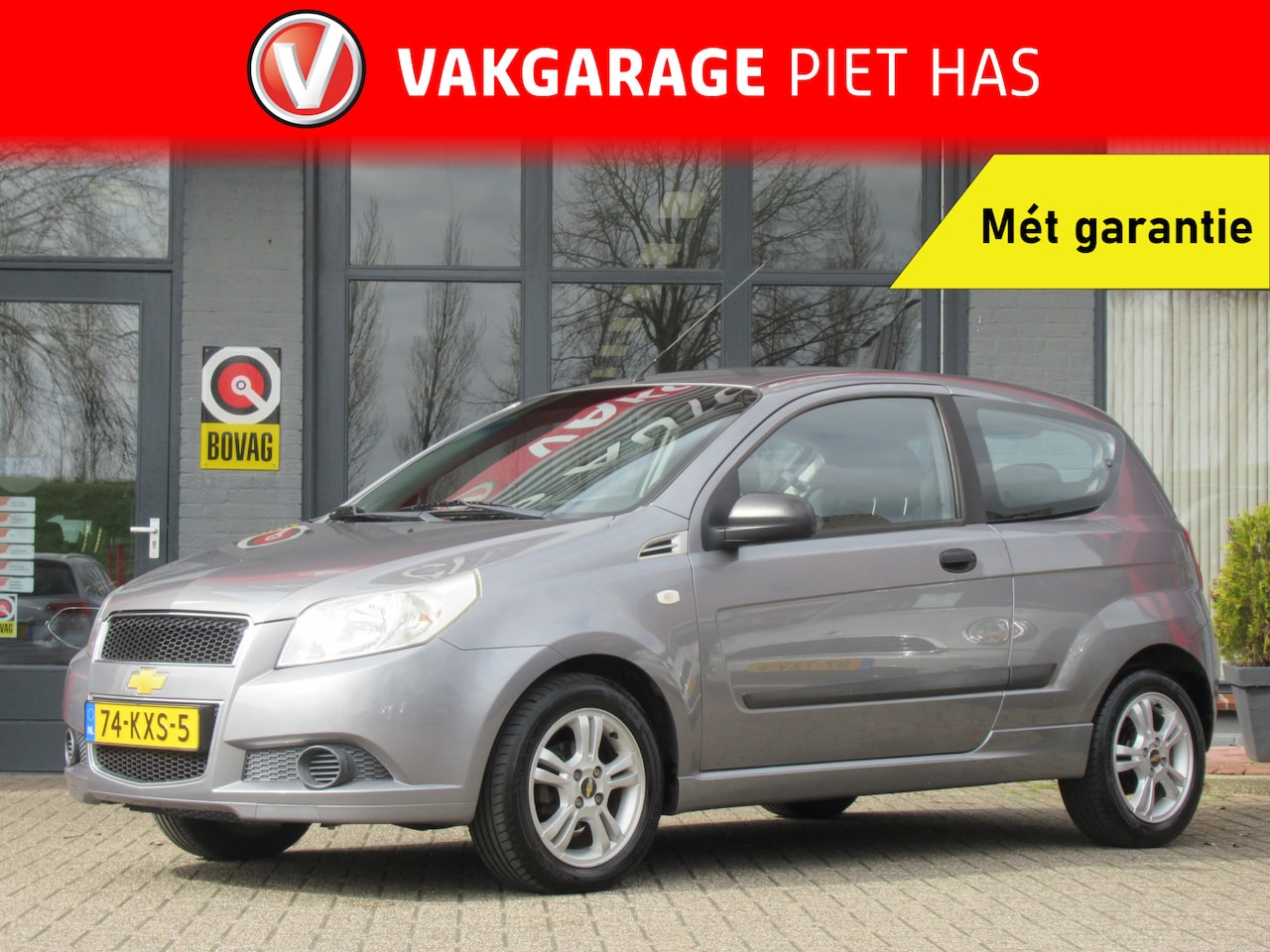 Chevrolet Aveo - 1.2 16V L B-clever | Radio-CD | Lichtmetalen velgen | 3-Deurs | Incl. Garantie | Metallic - AutoWereld.nl