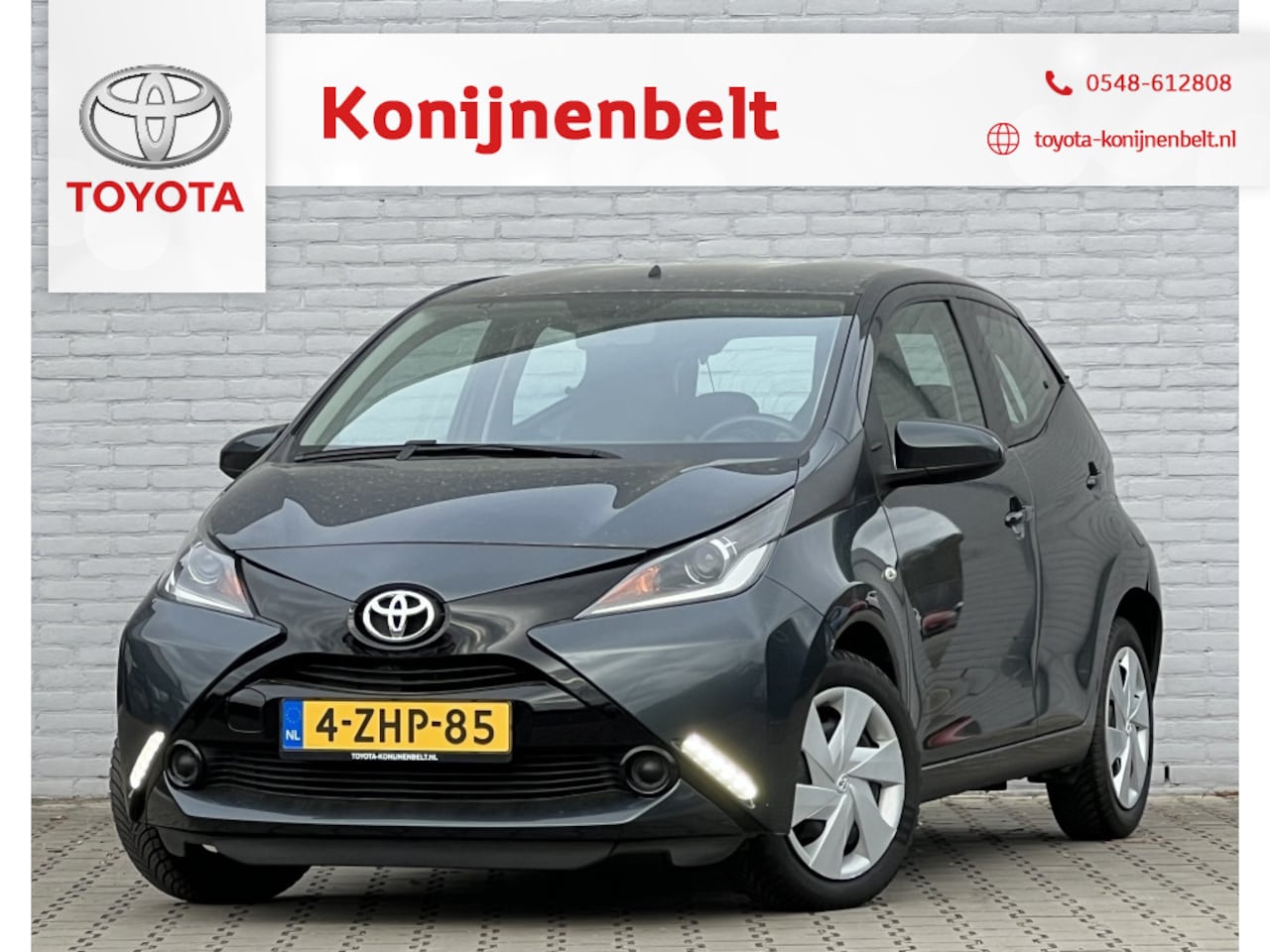 Toyota Aygo - 1.0 VVT-i X-Play Automaat 5-deurs | Airco | NL auto - AutoWereld.nl