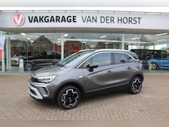 Opel Crossland - 1.2-110pk Turbo Ultimate. Mooie en luxe hoogzitter met weinig km's Volautm. airco dual, cr