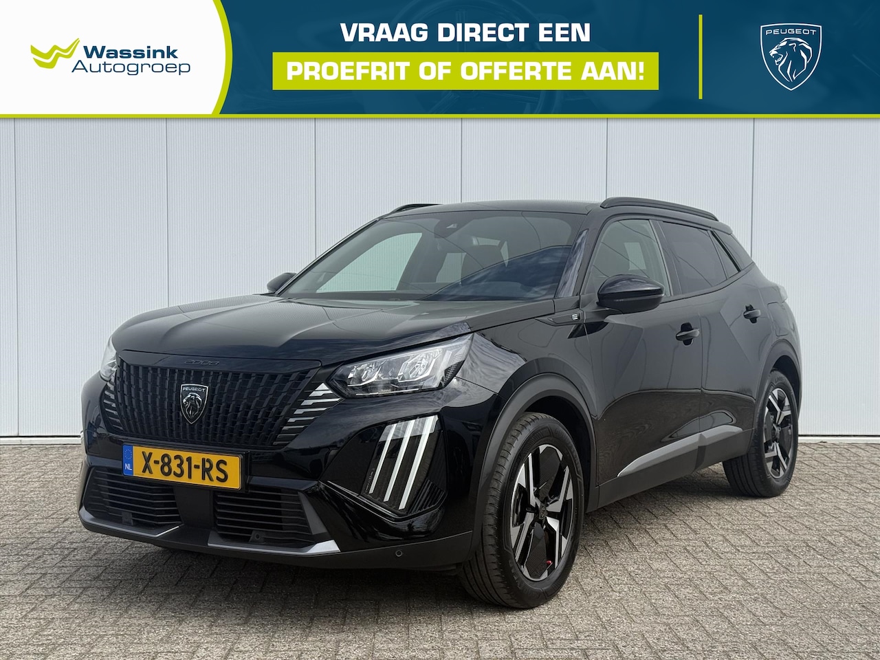 Peugeot e-2008 - EV 54kWh 156pk Allure | Navigatie | Camera | Panorama schuif-kantel dak | - AutoWereld.nl