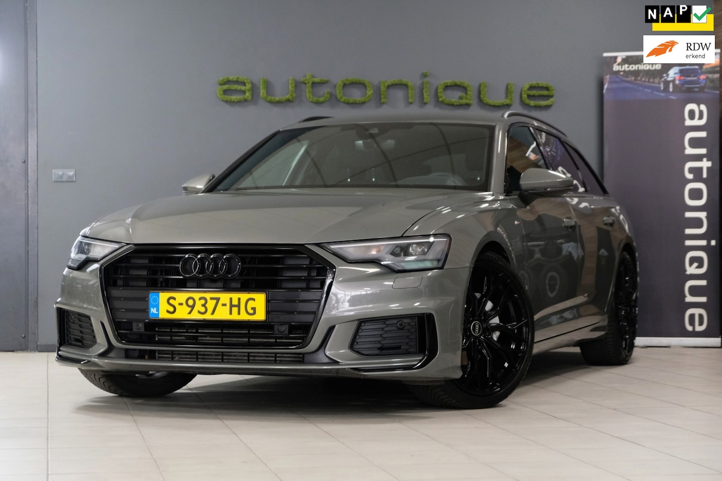 Audi A6 Avant - 40 TFSI S edition Competition 48dkm |21 Inch + All-Season| Wegklapbare Trekhaak - AutoWereld.nl