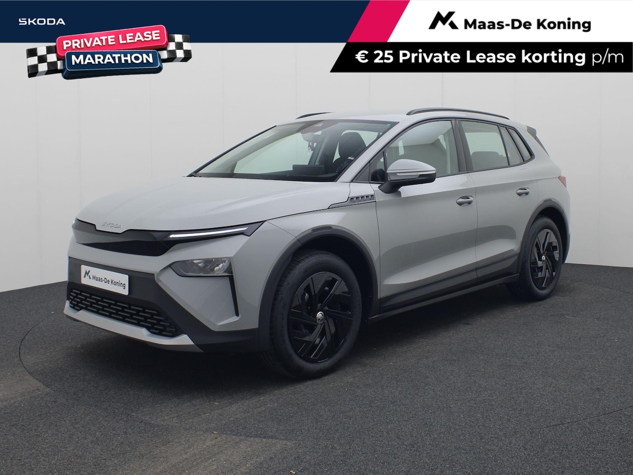 Skoda Elroq - Limited 50 Elektromotor 125 kW / 170 PK SUV Elektr isch | Steel Grey | Trekhaak wegklapbaa - AutoWereld.nl