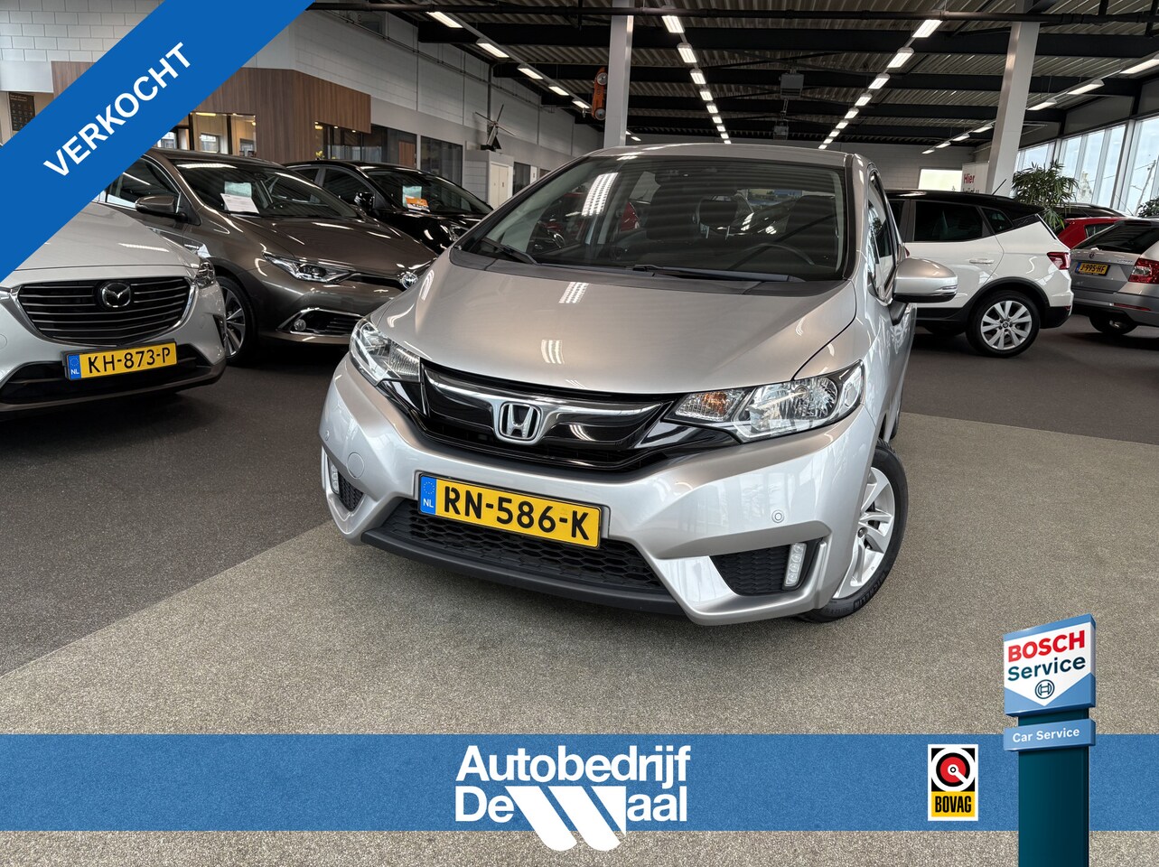 Honda Jazz - 1.3 i-VTEC Comfort Automaat NAVI/CRUISE/AIRCO/DAB/PDC/TREKHAAK/STOELVERWARMING - AutoWereld.nl