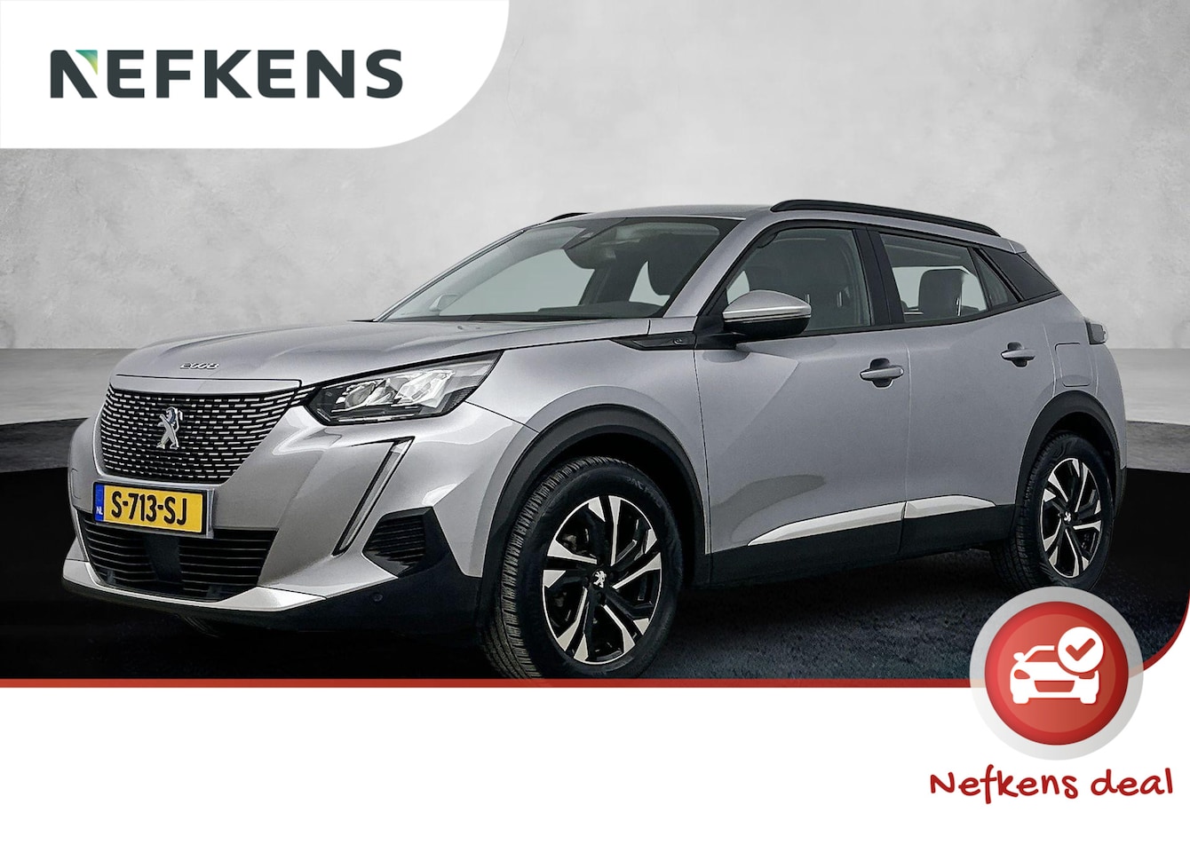 Peugeot e-2008 - EV Allure 50 kWh 136pk | SOH 91% | Lichtmetalen velgen | Navigatie | Camera | - AutoWereld.nl