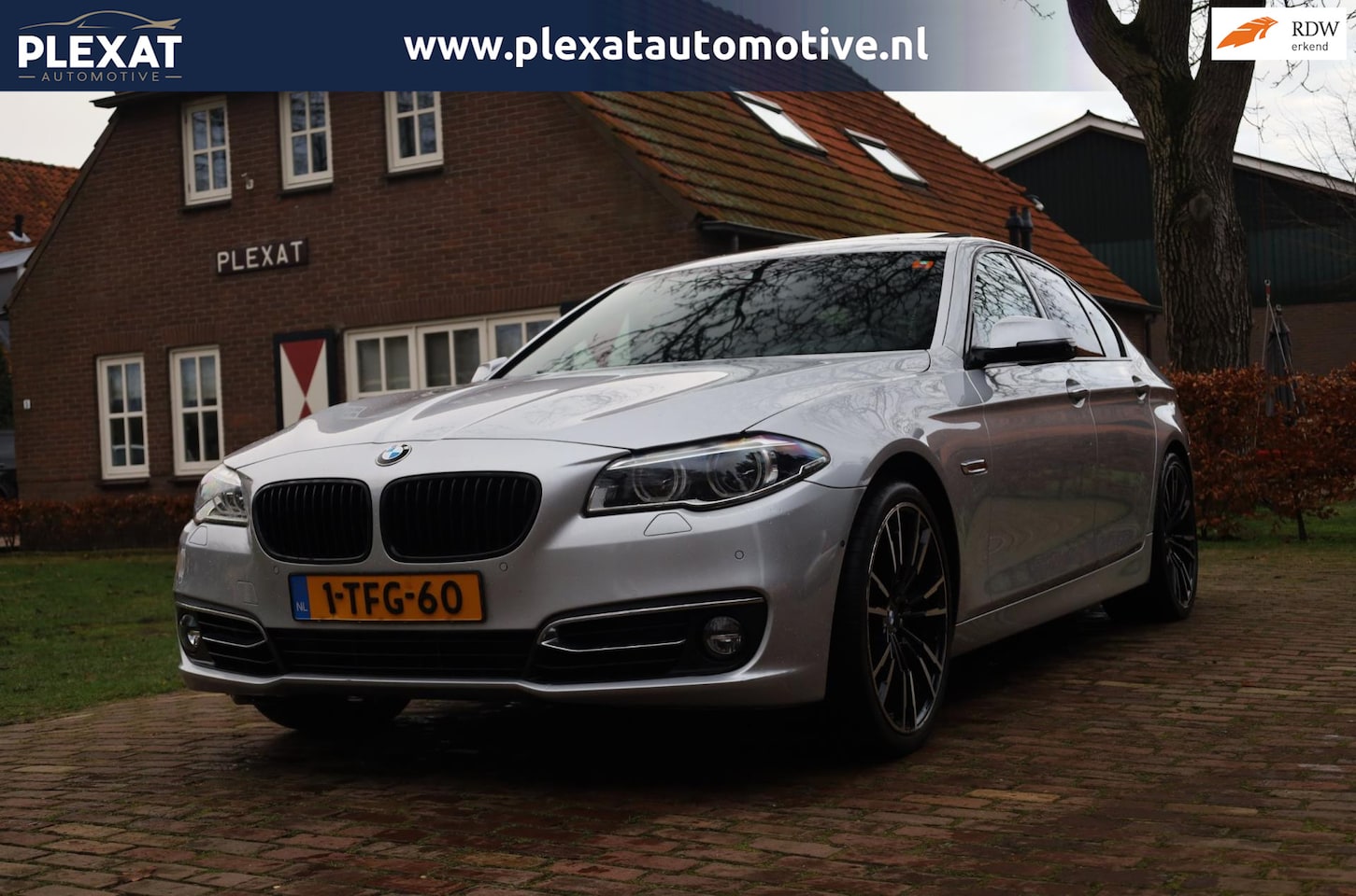 BMW 5-serie - 535i Luxury Edition Aut. | Dodehoekbewaking | HUD | Camera | Elek. Achterklep | Schuif-Kan - AutoWereld.nl