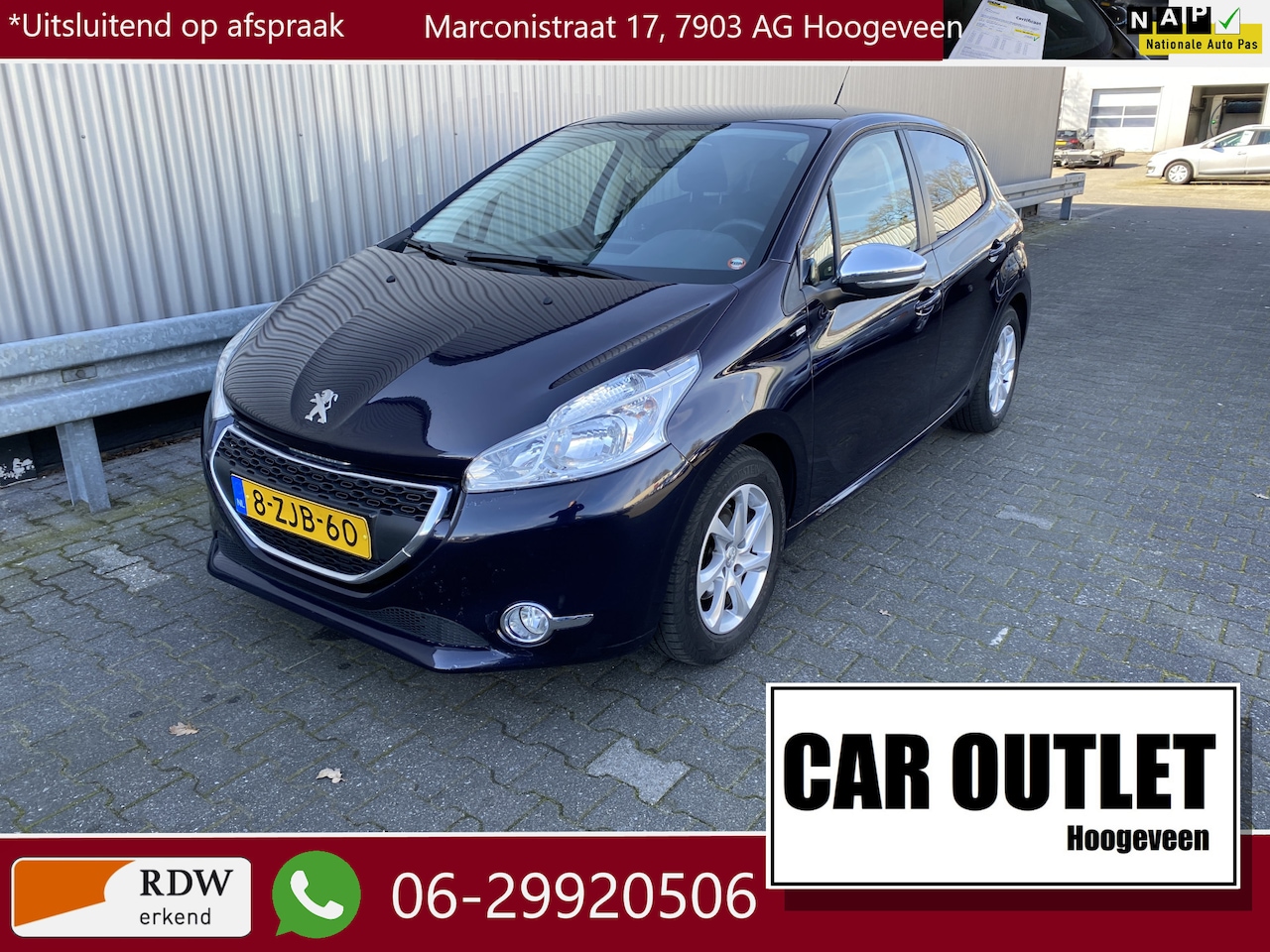 Peugeot 208 - 1.2 e-VTi Style 102Dkm.NAP, AUTOMAAT, 5-Drs, A/C, CC, PDC, – Inruil Mogelijk – - AutoWereld.nl