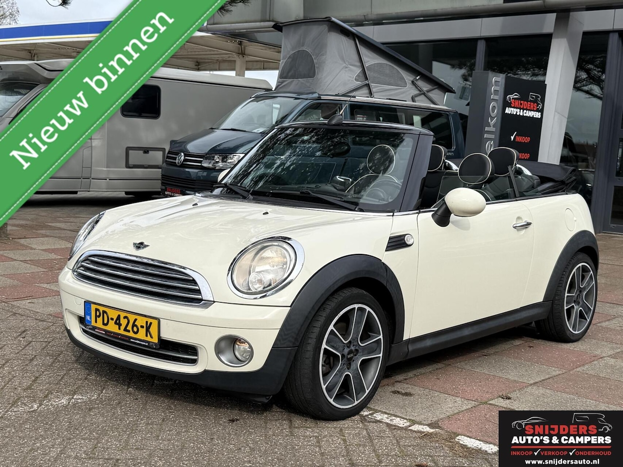 MINI Cabrio - 1.6 Cooper Pepper leder - AutoWereld.nl