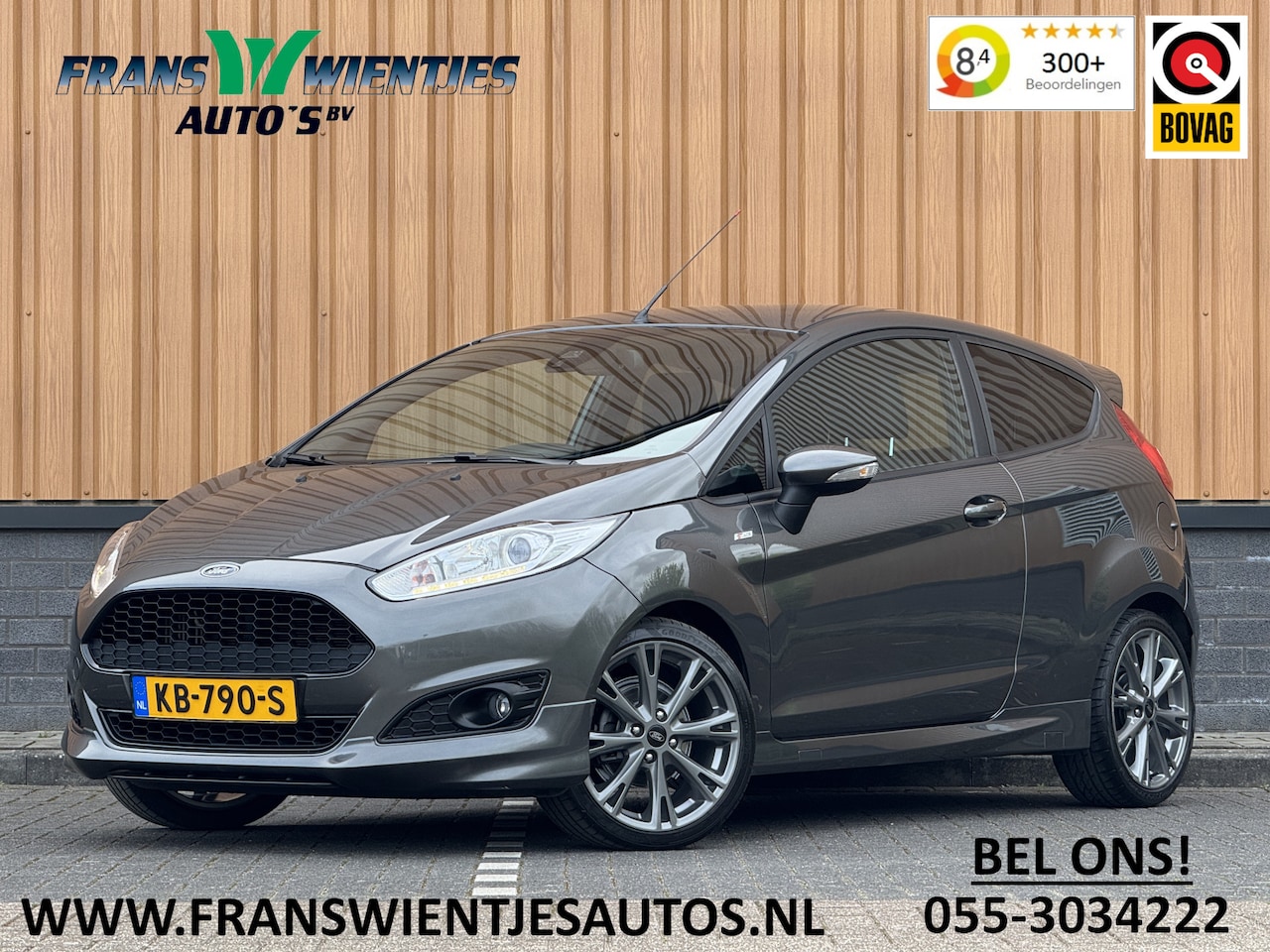 Ford Fiesta - 1.0 EcoBoost ST Line | Origineel Nederlands | 126 PK! | Navigatie | Bluetooth | Parkeersen - AutoWereld.nl