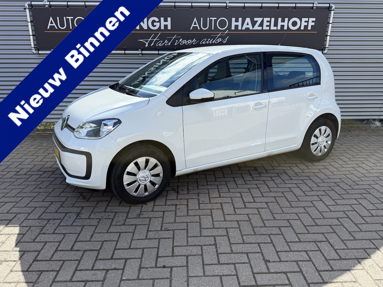 Volkswagen Up! - 1.0 als nieuw! | Airco | DAB | Rijstrooksensor | Bluetooth | Elekt. Ramen | Eerste eigenaa - AutoWereld.nl