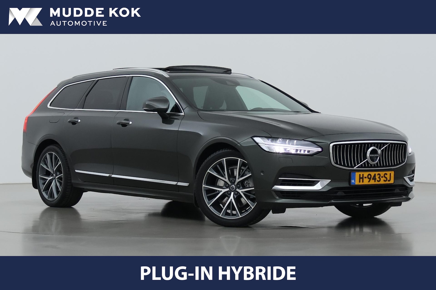 Volvo V90 - T8 AWD Inscription | Luchtvering Achter | Panoramadak | Head-Up | ACC | 360° Camera - AutoWereld.nl