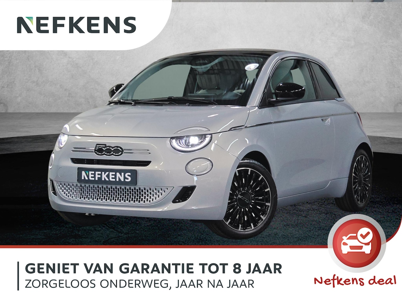 Fiat 500 - 1.0 Hybrid La Prima | Camera | Stoleverwarming | ClimateControl | Panoramadak | Keyless St - AutoWereld.nl