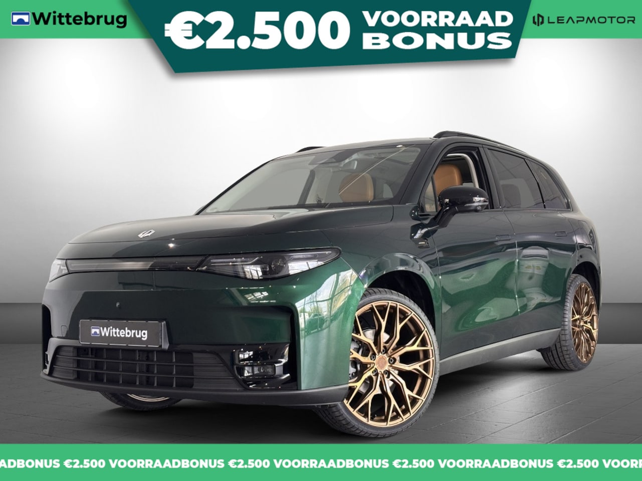 Leapmotor C10 - Design Pro 69.9 kWh Volledig Elektrisch Automaat met Lederen bekleding, Elektrische stoele - AutoWereld.nl